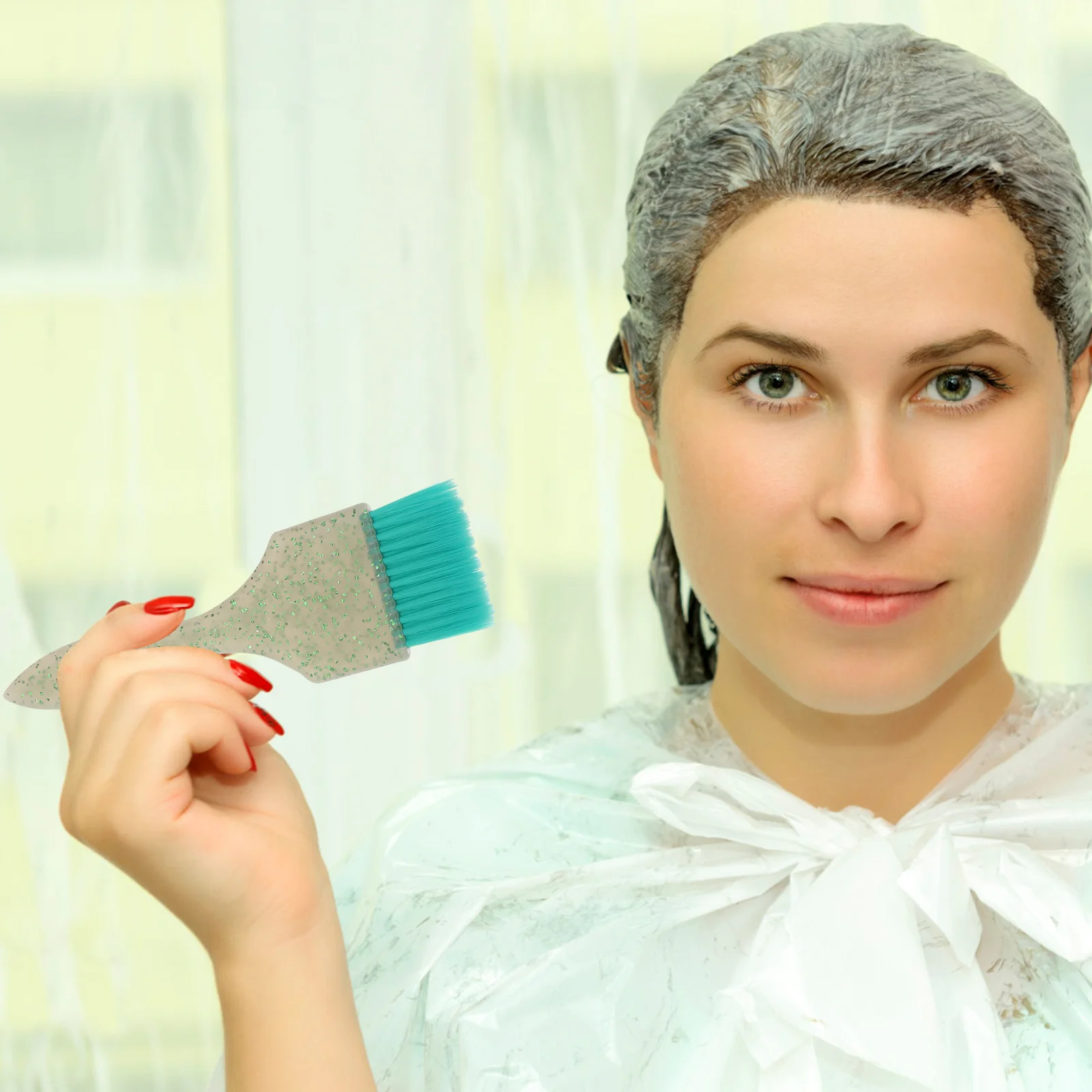 

Hair Brush Bowl Dye Color Set Coloring Kit Tint Dyeing Mixing Tool Salon Tools Applicator Comb Brushes Bowls Tinting Highlight