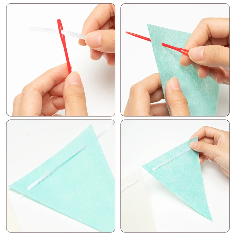 Детский Треугольный Баннер В Скандинавском Стиле 8 2 Фута Подвесная Фетровая