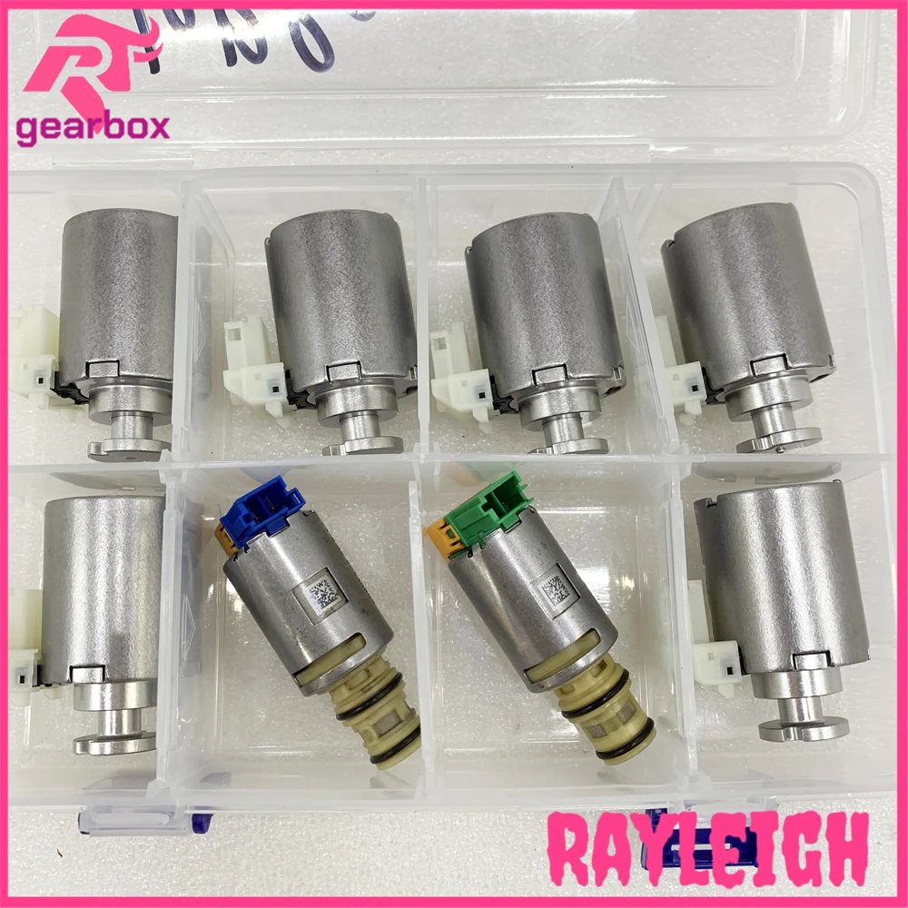 Фото Комплект соленоидов автоматической коробки передач 10R60 10R80, 8 шт., оригинальный новый для Ford Raptor F150 Mustang Roadrunner 2,2 Explorer №4