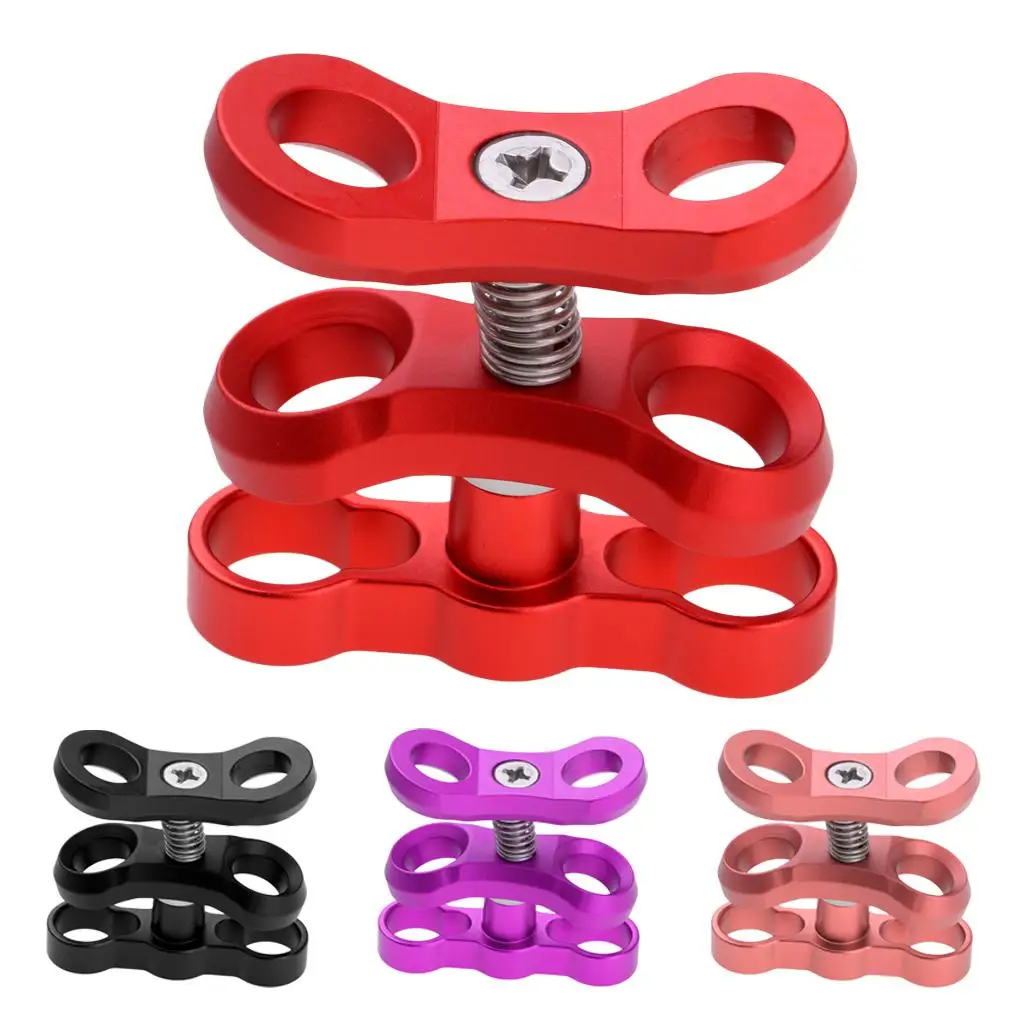 

Aluminum Alloy Clip Diving Lights Arm Connected Accessories 360