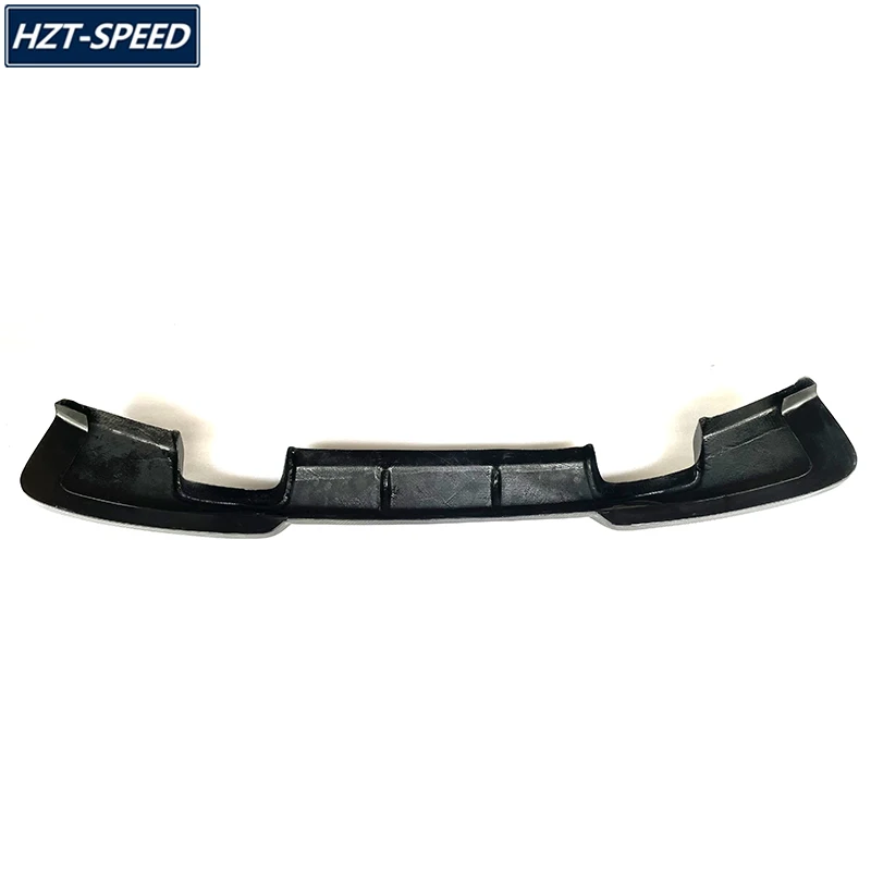 1 м стильный четыре выхлопных газов из углеродного волокна задний бампер