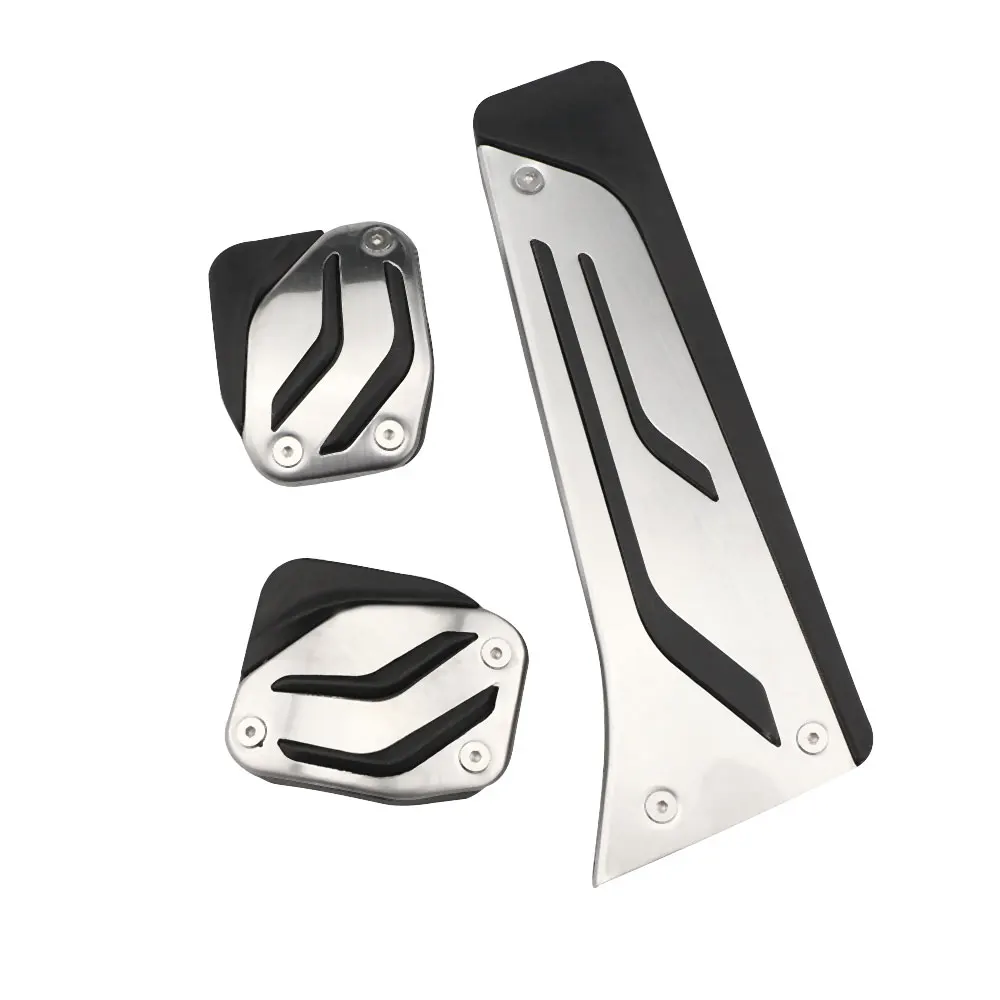 

Stainless Steel Car Fuel Brake Pedals Pedal Cover for BMW 3 M3 X3 X4 X5 X6 F20 F30 E34 E39 E70 E71 E90 E46 GT3 LHD