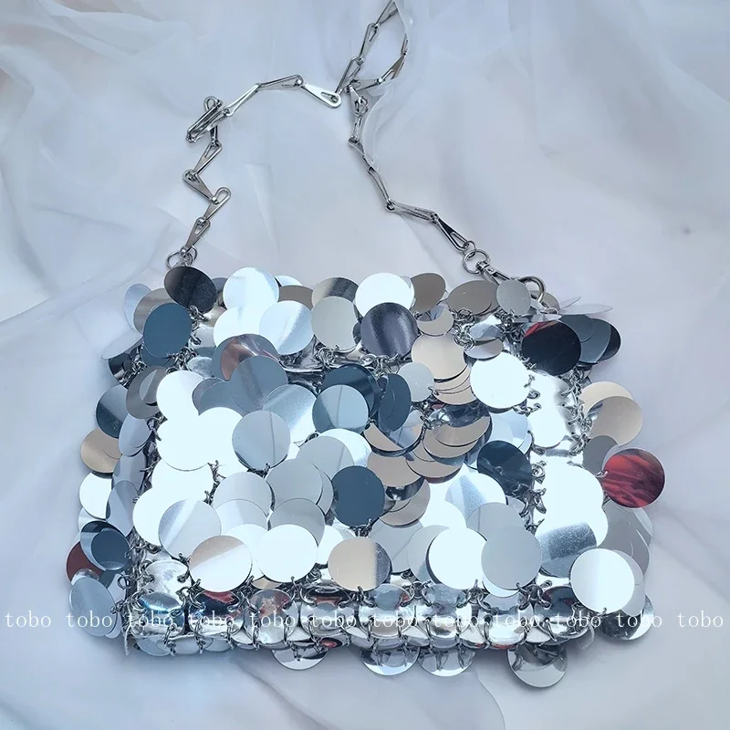 2024 летние винтажные сумки через плечо с высоким чувствительным круглым