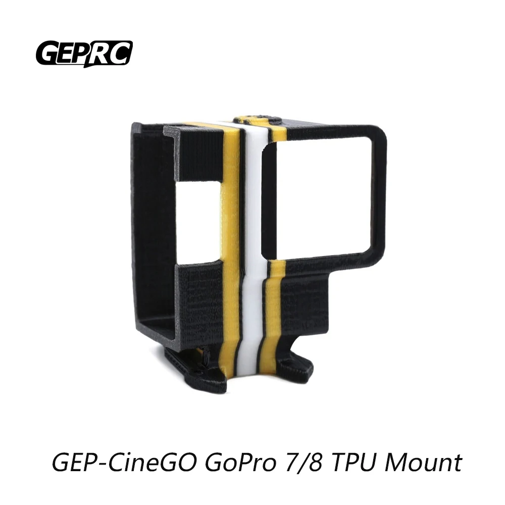 

GEPRC GEP-CineGO GoPro 7/8 TPU крепление для GEP-CineGo FPV дрона Запчасти Аксессуары Дрон