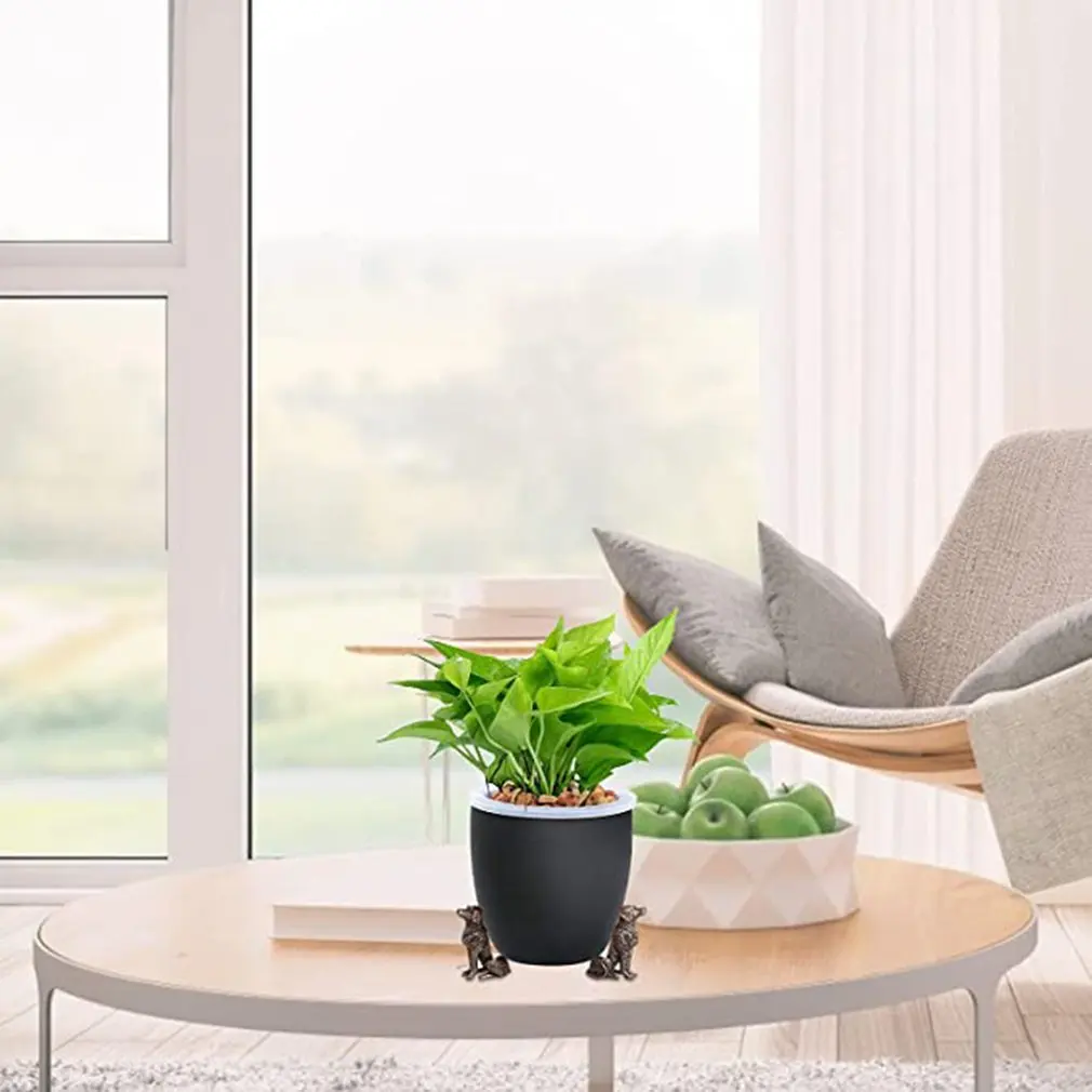 Горшечные ножки статуя животного горшок для выращивания растений подставка