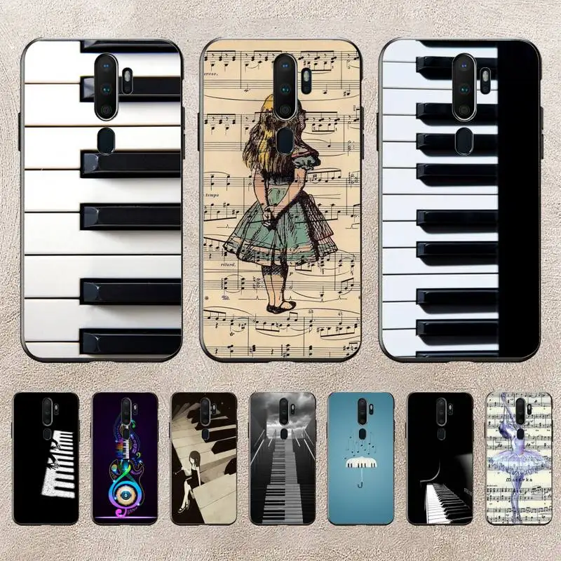 

Love Music Note Piano Phone Case For Redmi 9A 8A 6A Note 9 8 10 11S 8T Pro Max 9 K20 K30 K40 Pro PocoF3 Note11 5G Case