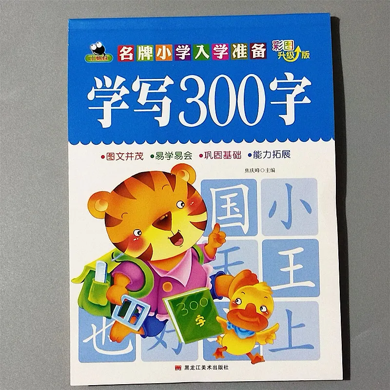 

Writing Chinese Book 300 Basic Chinese Characters With Pictures Copybook for Preschool Children Calligraphy Book for Kid