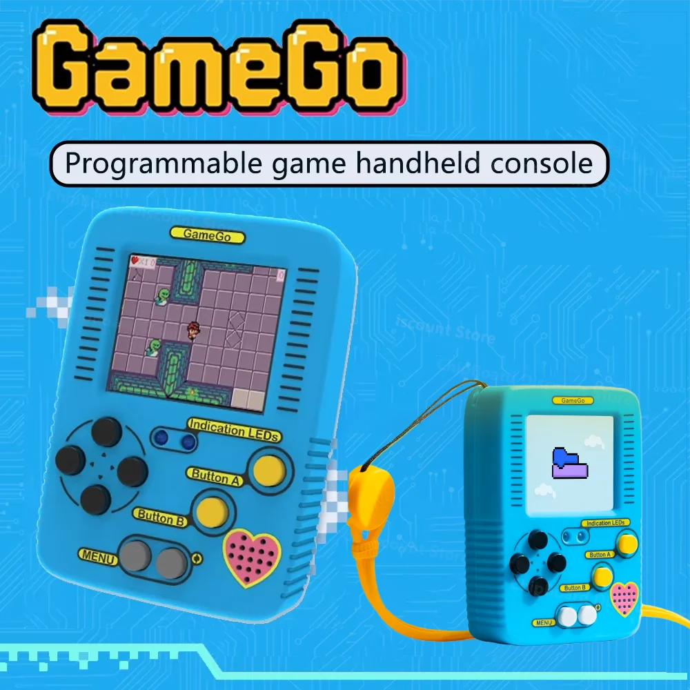 Фото Программируемая консоль Seeed GameGo, портативная игровая консоль, инструменты №3