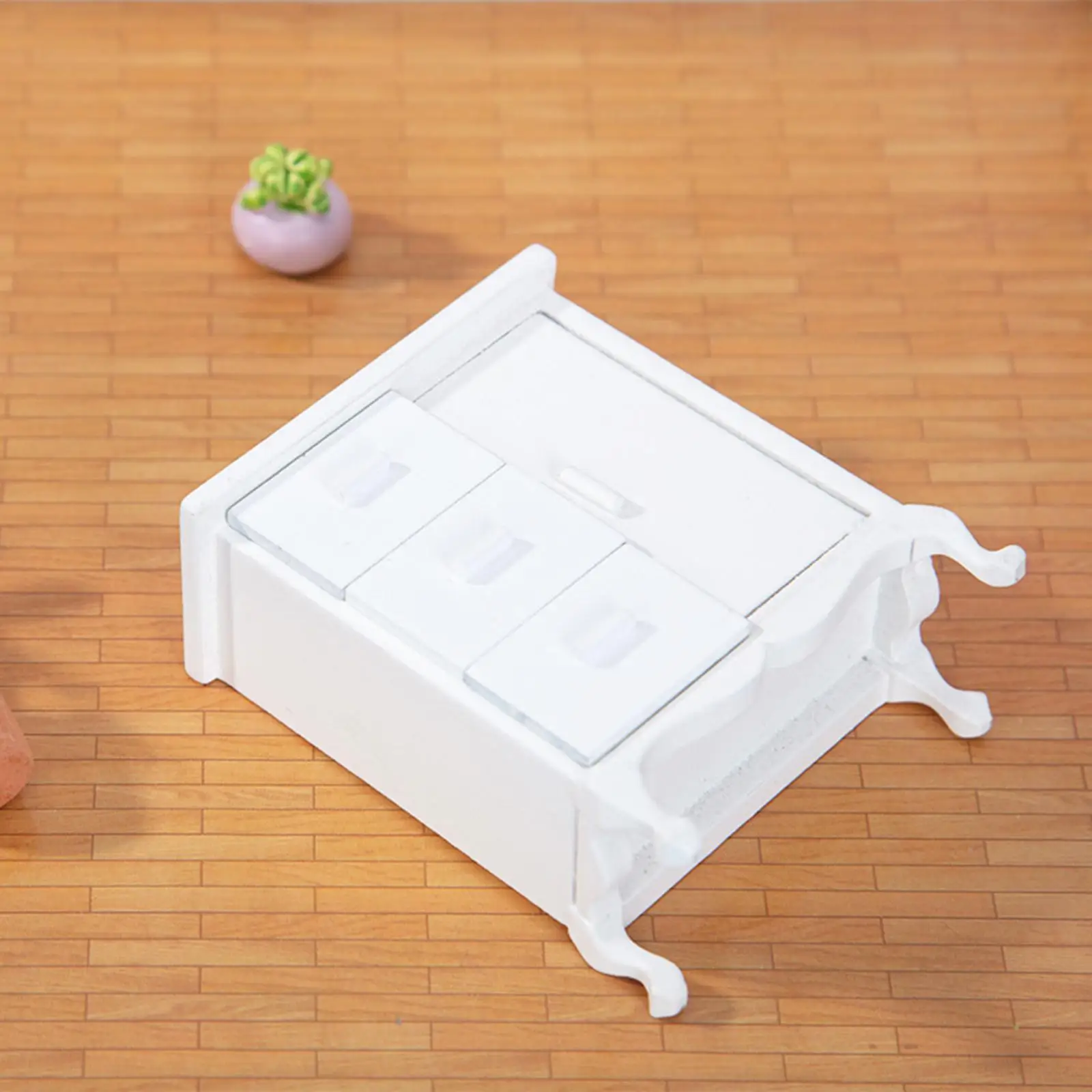 

Mini Cabinet Ornaments Simulated Cabinet Model Miniature Furniture Room for Role life Scene Layout Window Display DIY Model