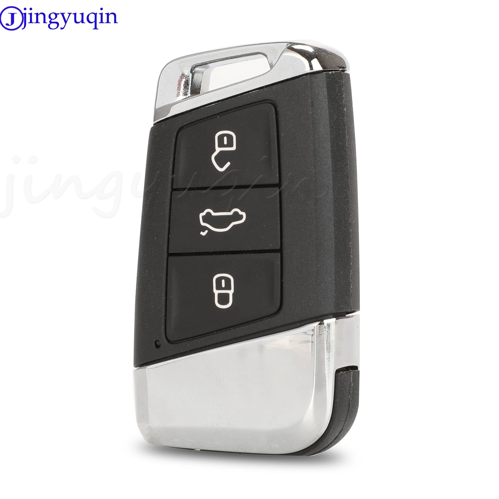 

Jingyuqin 3B чехол для умного ключа автомобиля для Volkswagen VWw Passat B8 New Magotan B5 Skoda A7 Variant Auto Insert Key Blade