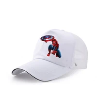 childrens boys and girls baseball cap spider man marvel shade outdoor anime print size adjustable beach hip hop hat cute gift