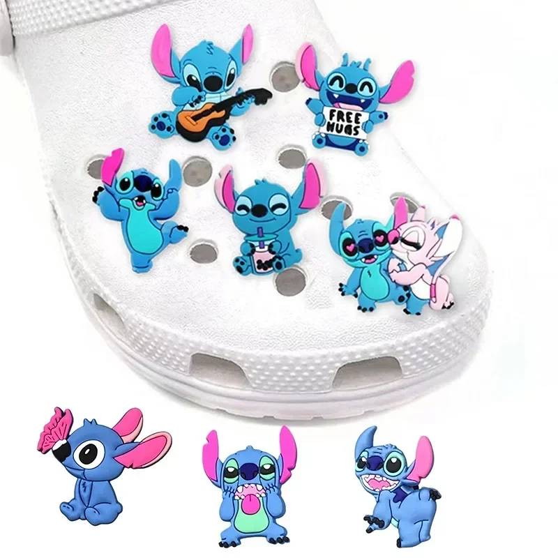 MINISO Disney 8 шт. стежка подвески для обуви ПВХ персонажи мультфильмов DIY украшения