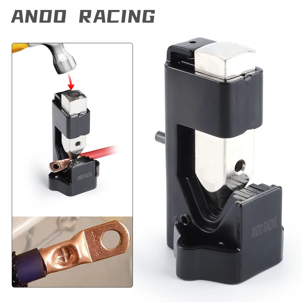 

Кабельный молоток, обжимной инструмент для проводов, сварочный наконечник, обжимной инструмент, Клещи заклепочные, подходит для калибра от ...