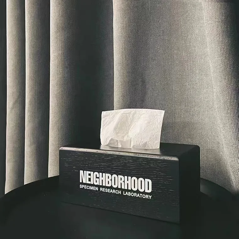 

Деревянный креативный Ретро бумажный ящик NBHD для дома, гостиной, чайного столика, салфеток, простой ящик для хранения