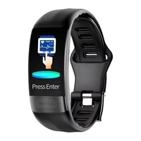 p11 ecgppg smart band blood pressure hr monitor smartband fitness tracker watch pedometer smart bracelet for ios android phone