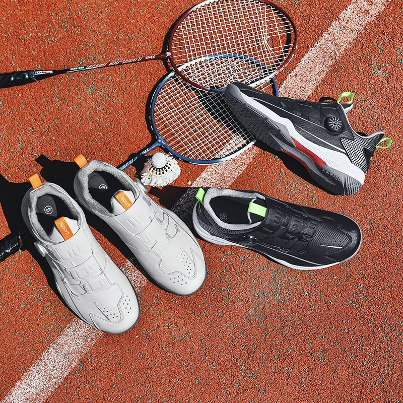 Mens Professional Badminton Shoes Couple Breathable Anti-Slippery Sport Shoes for Women Sneakers Breathable