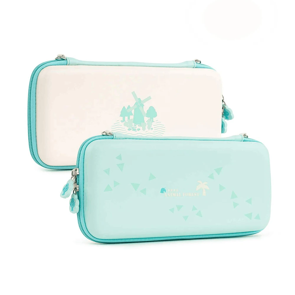 

Чехол для переноски для Nintendo Switch Lite с 8 слотами для карт и небольшими игровыми аксессуарами, сумка для хранения, портативный тонкий чехол для...