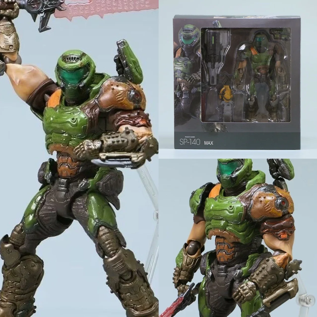 16 см Figma SP-140 Max SP140 Doom Slayer Вечная фигурка Joint Подвижная модель Коллекционная