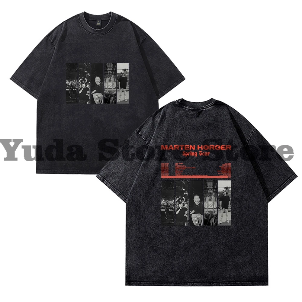 Мarten Horger Merch винтажная хлопковая футболка Style5