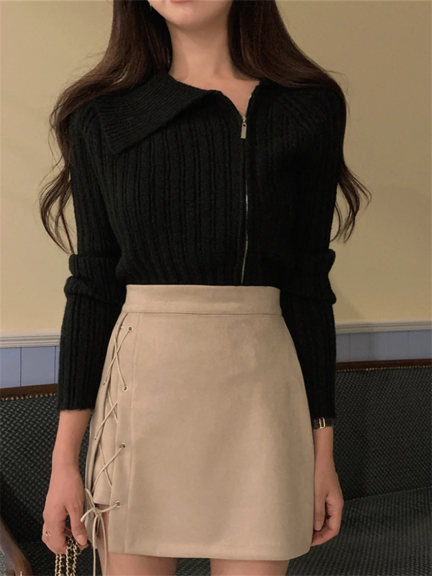 Женский трикотажный кардиган PLAMTEE розовый облегающий свитер в офисном стиле