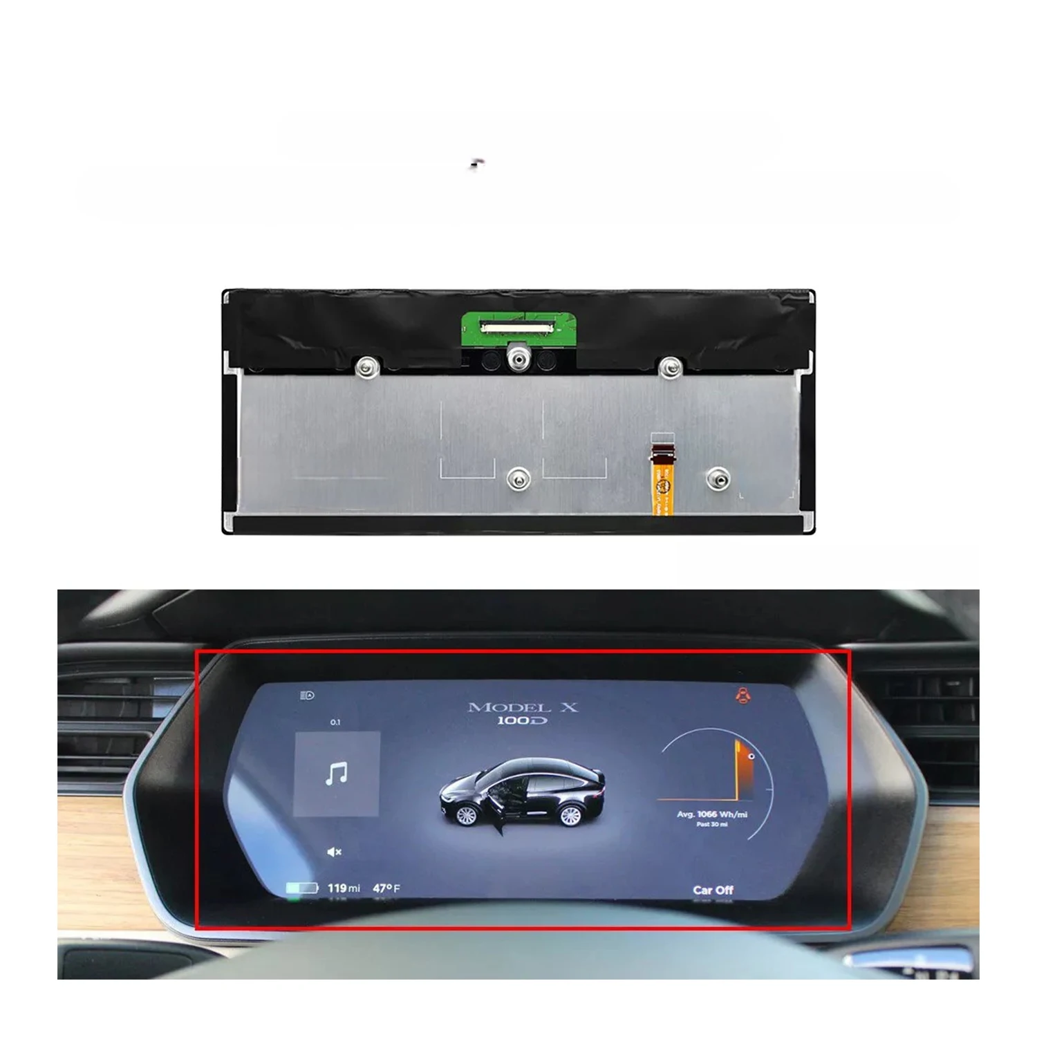 Фото LA123WF1SL01 12,3-дюймовый ЖК-дисплей, цифровой приборный кластер для Tesla Model S S2 X GEN 2 LA123WF1(SL)(01) Экран LA123WF1 SL 01 №2