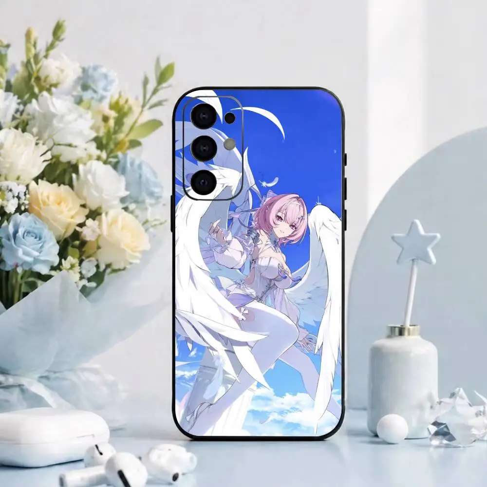 Чехол Zenless Zone Zero R-Remielle Dan из мягкого силикона с защитой от падений для Samsung S26 S24 S23 S22 S21 Ultra Plus FE Lite, черный (art.: 3920dcf648155) - 3920dcf648155