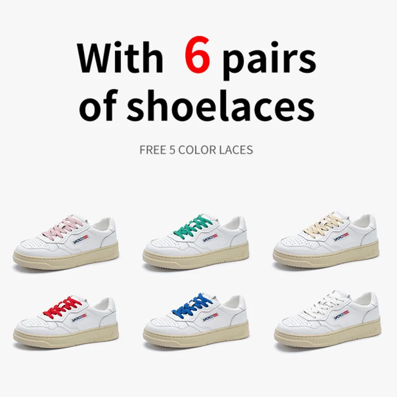 Casual Sport Shoes Women Flats 2023 High Qualtiy Round Toe Lace-up Comfortable Ladies Concise Breathable Female Shoes Handmade