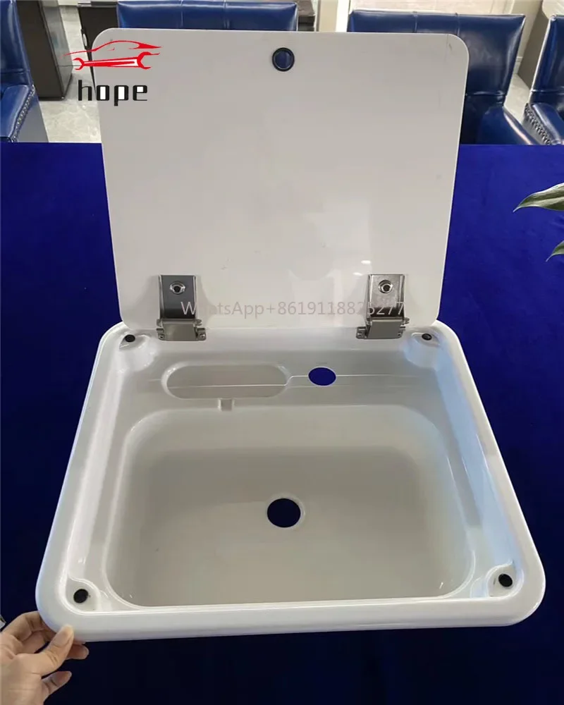 Пластиковая моечная раковина из ПММА для овощей с крышкой очистки и экономии