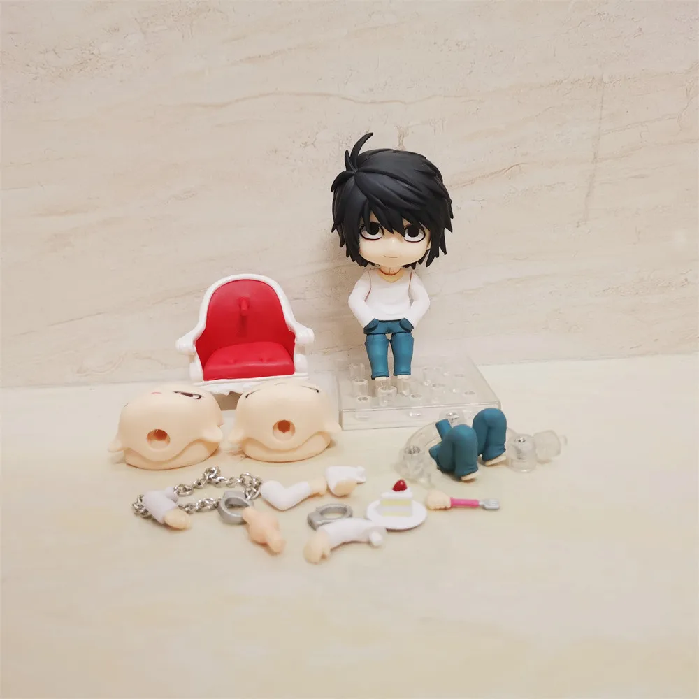 

Аниме Death Note Yagami Light L ПВХ экшн-фигурка Коллекционная модель кукла игрушка 10 см 1160 #1200 #