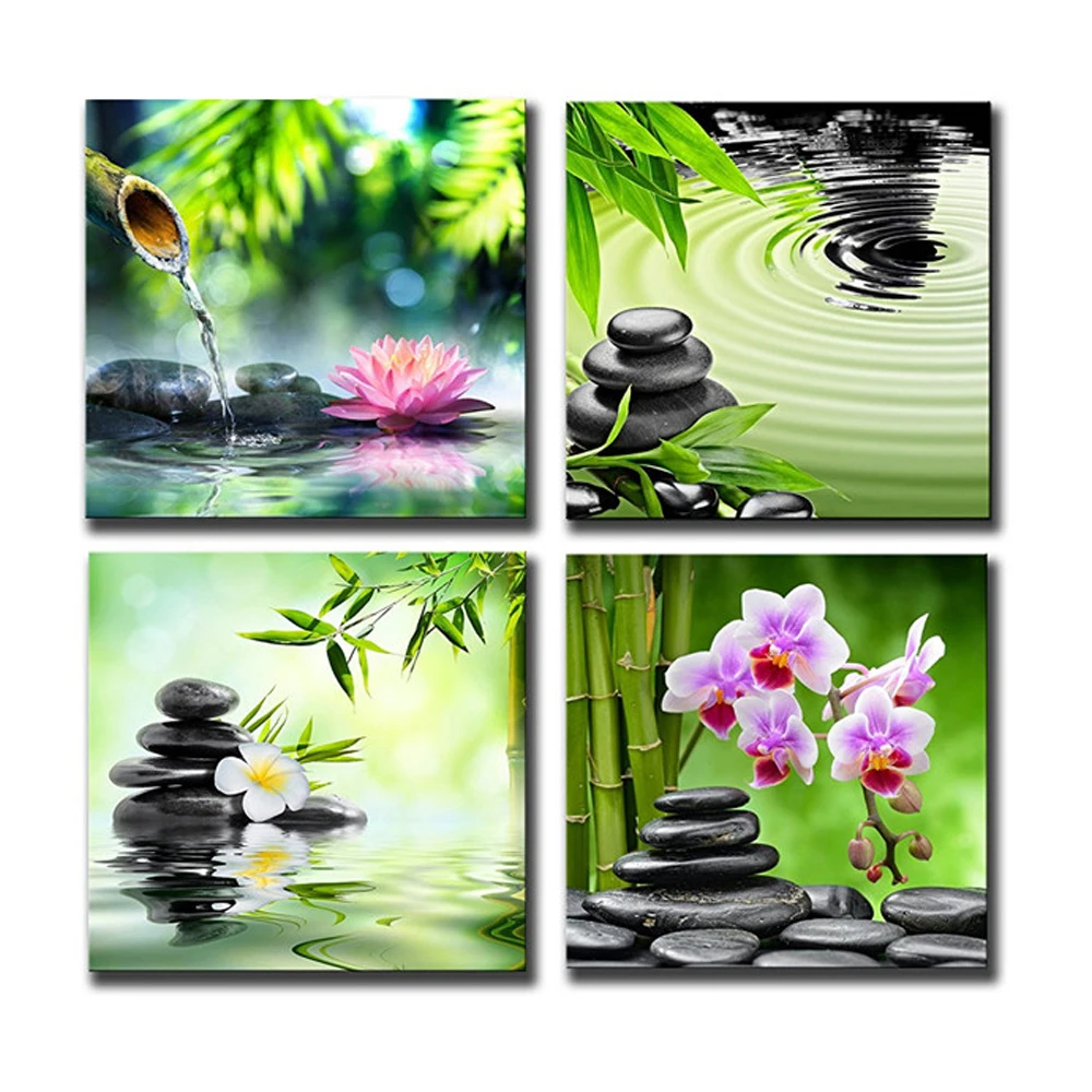 

DIY 5D Diamond Painting Bamboo Stone Crystal Diamond Rhinestone Picture Cross Stitch Kits diamond painting kit
