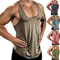gym tank top men fitness clothing mens bodybuilding tanks tops summer gym clothing for male sleeveless vest shirts fashion