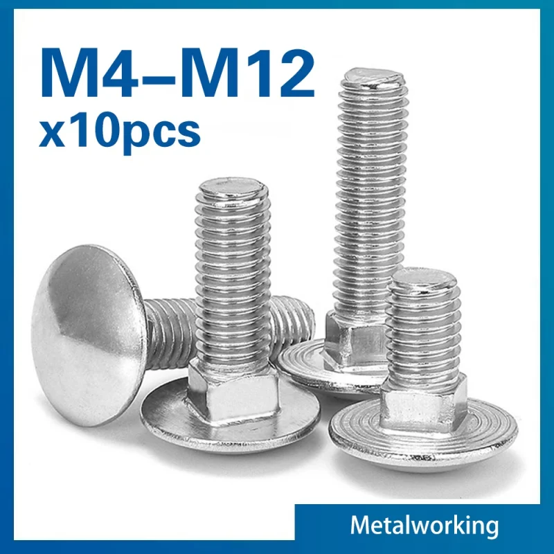 

Болты с кареткой XMSJ из нержавеющей стали 304 M4 M5 M6 M8 M10 M12 10-150 мм