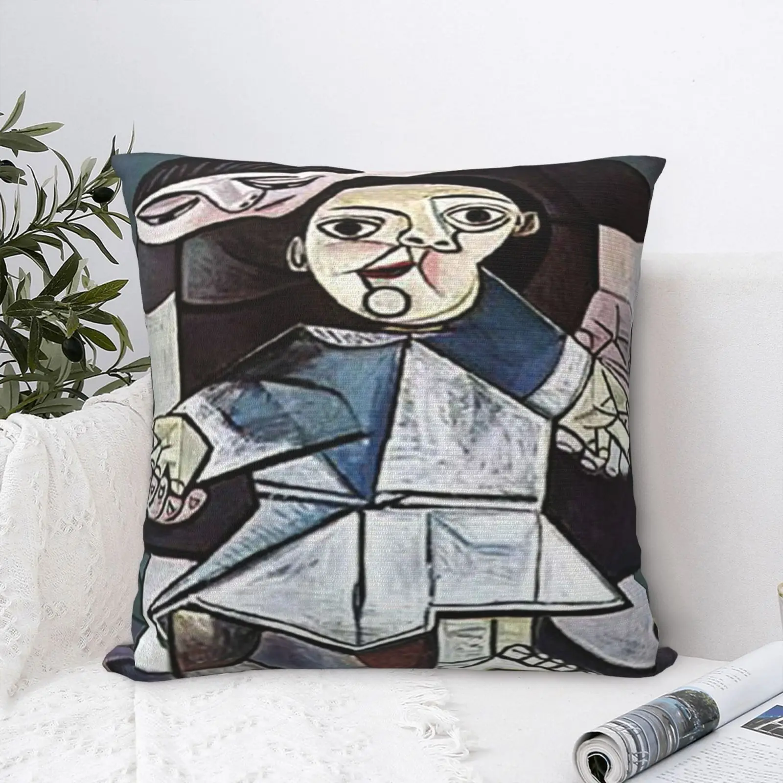 

Picasso Painting 8 Pillow Case Vintage Sofa Cushion Cover Sofa Personalized Decorative Pillow Case Pillow Covers Throw Pillows
