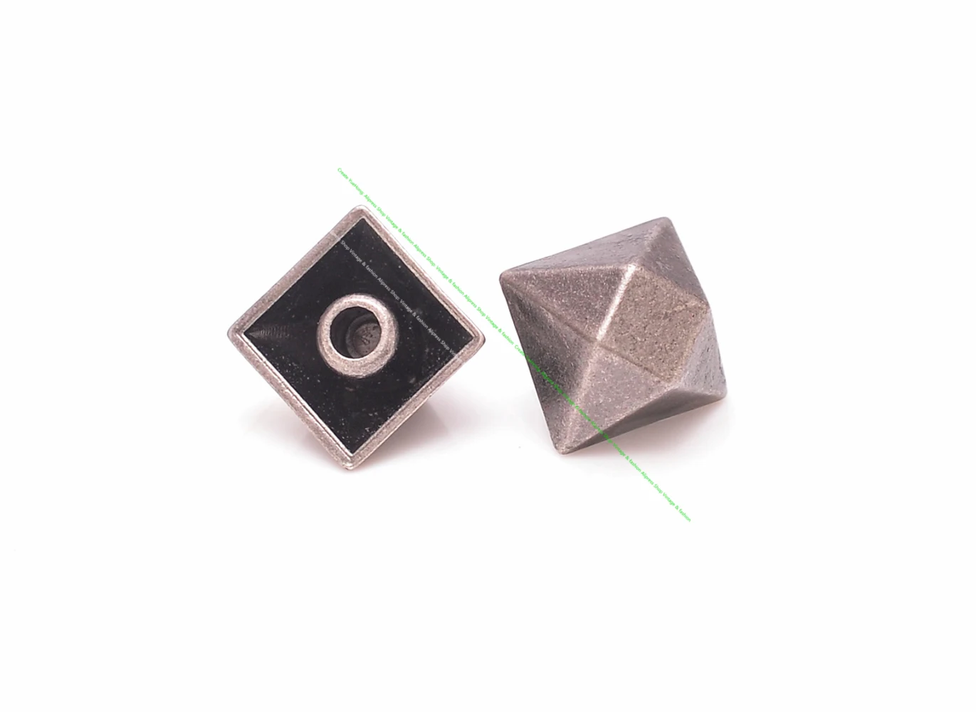 30 шт. серебряные гвозди с обивкой в стиле ретро многогранные заклепки хит гвоздей