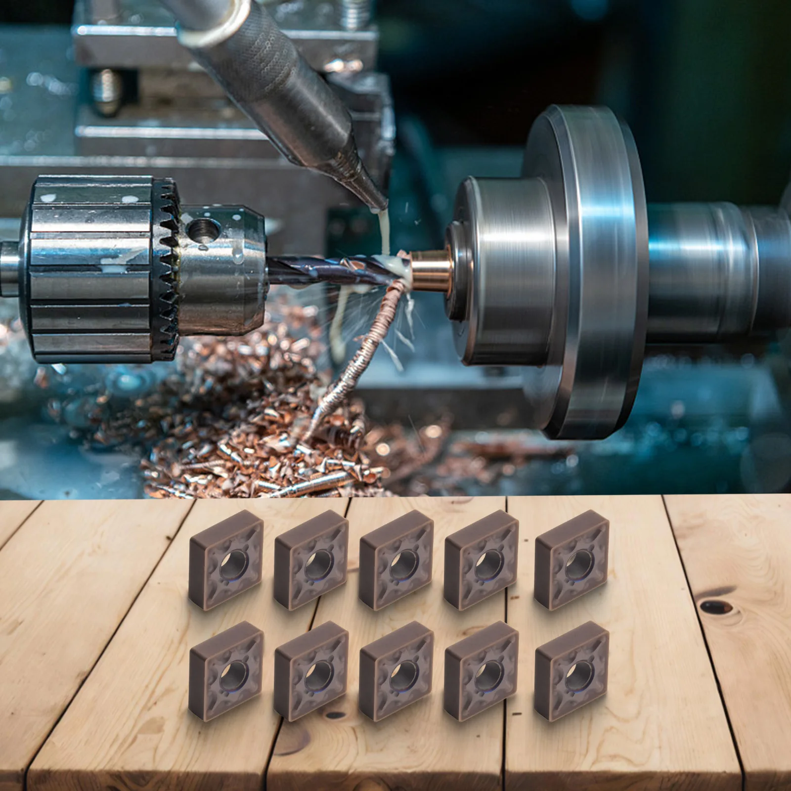 Поворотные твердосплавные вставки Inserts CNC CNMG120408-MA CNMG432 MA карбидные Токарные