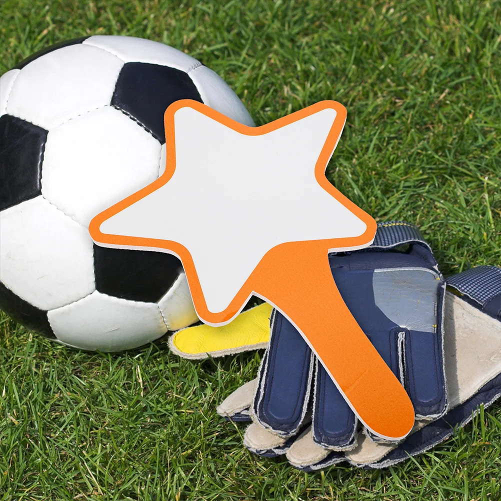 

3pcs Blank Scoreboards Handheld Scoreboards Dry Erase Answer Paddles Single Side Writable Paddles