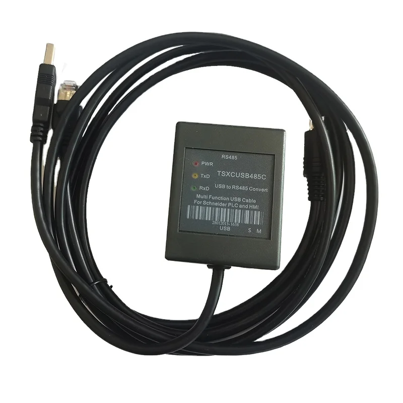 Фото TSXCUSB485C Многофункциональный USB-кабель Конвертер USB в RS485 для Schenider ПЛК и HMI В комплект входит кабель TSXCRJMD25 №1