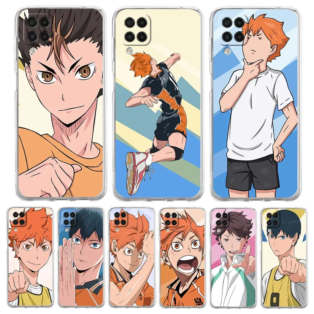 

Haikyuu!! Anime Volleyball Phone Case For Samsung Galaxy A51 A71 A21S A12 A11 A31 A41 A03S A13 A33 A73 A53 A52 A32 5G A23 Cover