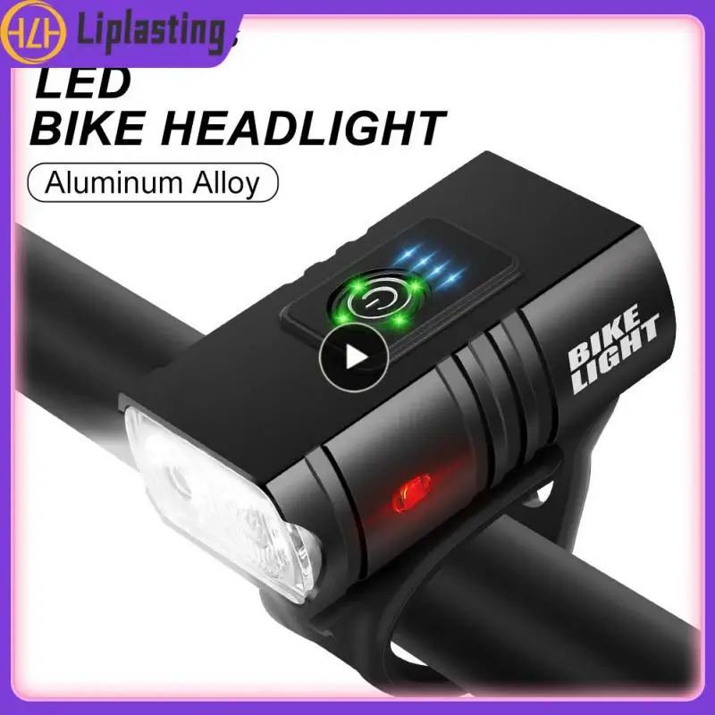 

1000LM Bicycle Light Bike Headlight LED Taillight USB Rechargeable Flashlight MTB Cycling Lantern For Bicycle Lamp