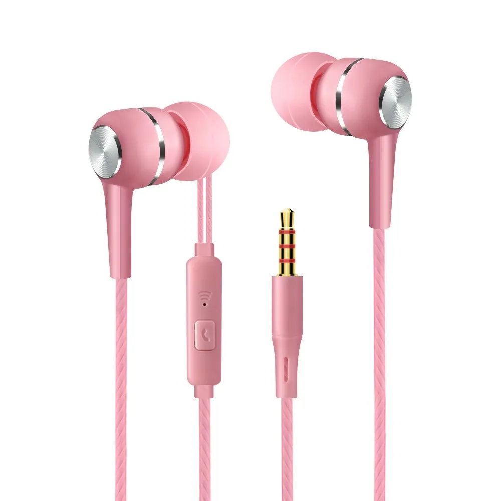 

VPB S12 Sport Earphone Wired Stereo Headset Music Earbuds With Mic 3.5mm In Ear Headphone Hands Free For Smartphones