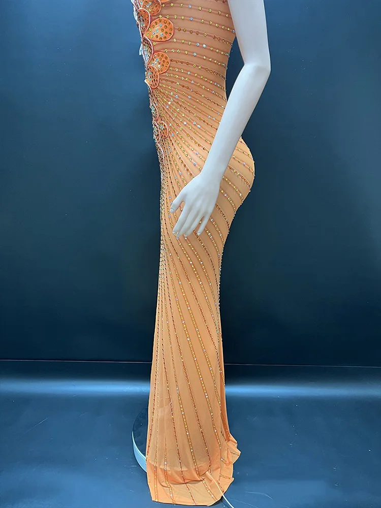 Высокое качество блестящая сексуальная длинная юбка с высоким разрезом и