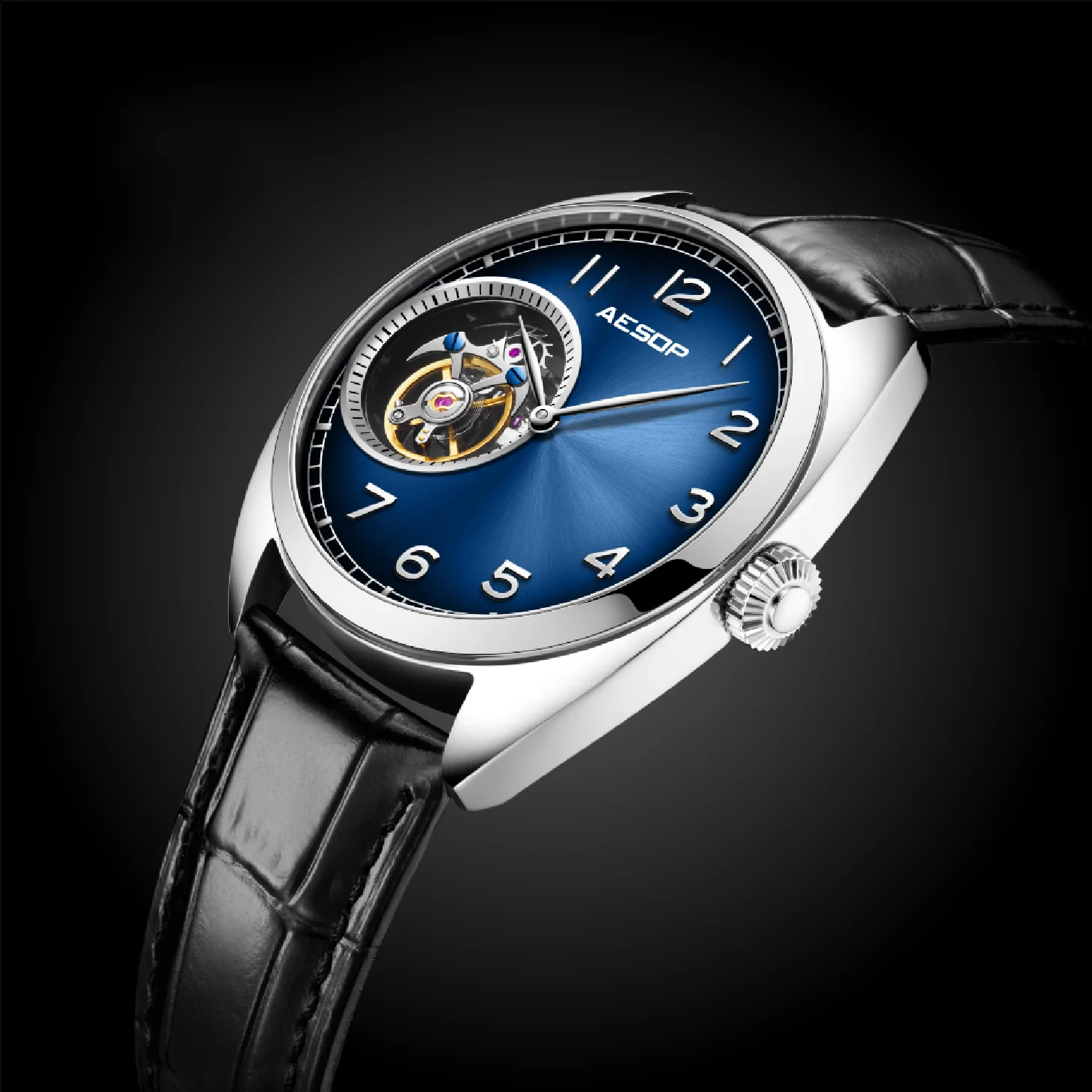 Рисунок 2 - Механические часы Aesop Real с турбийоном