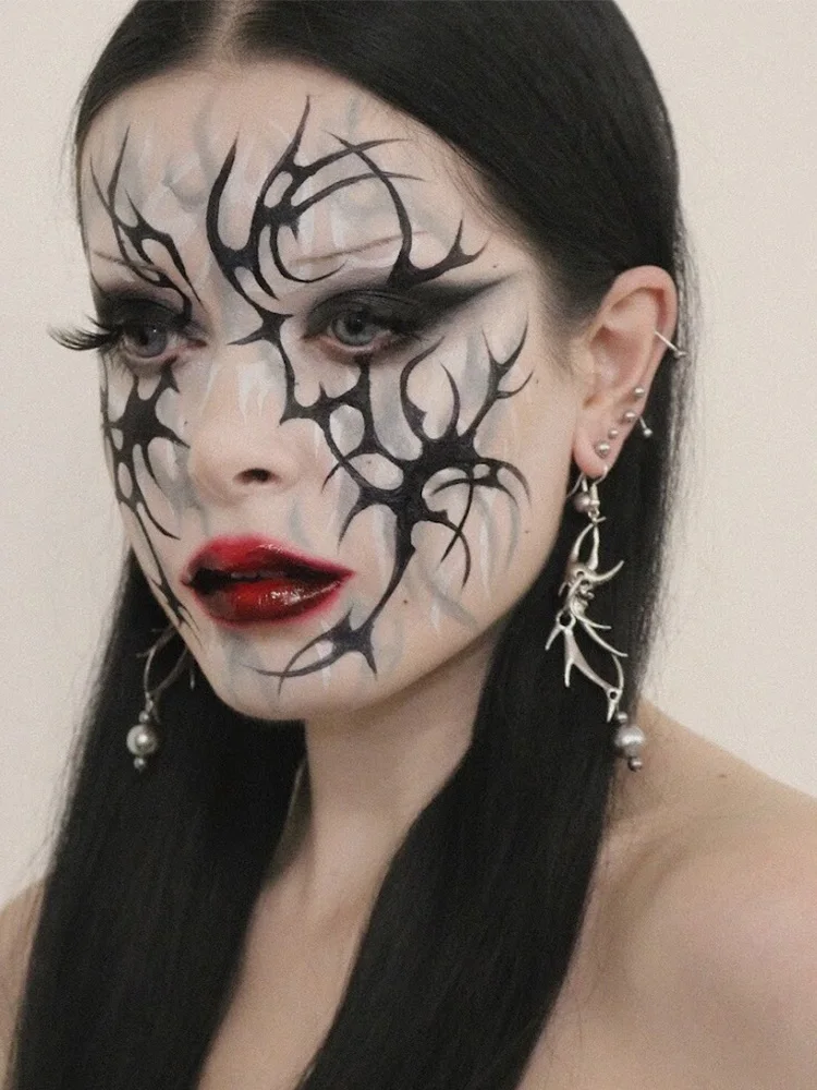 ZHUHE серьги неправильной формы коллекция неоготических стилей для женщин и мужчин