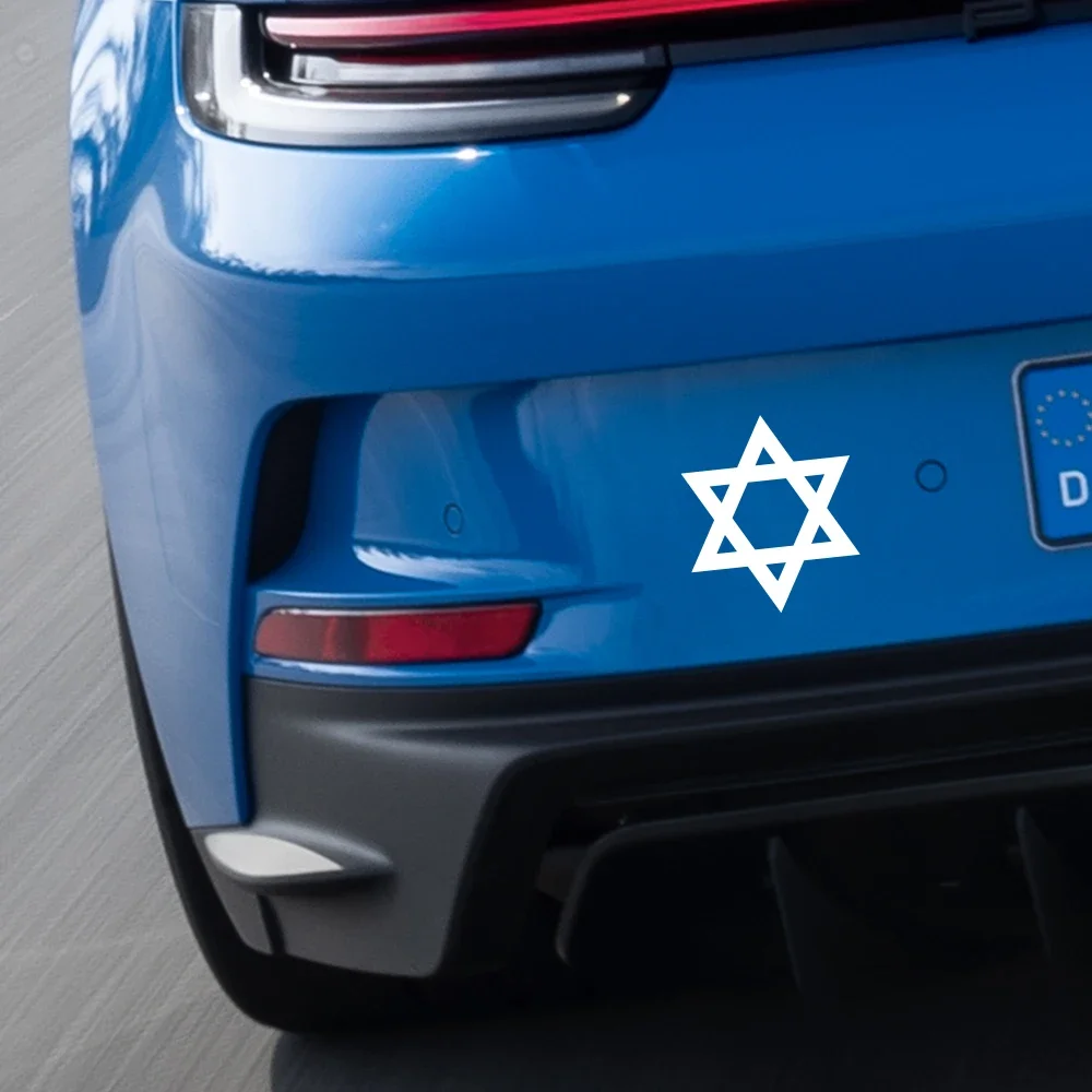 Флаг Израиля Наклейка На Окно Автомобиля Виниловая