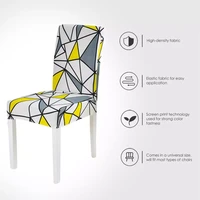 floral print chair cover home dining elastic chair covers multifunctional spandex elastic cloth universal stretch 1 piece