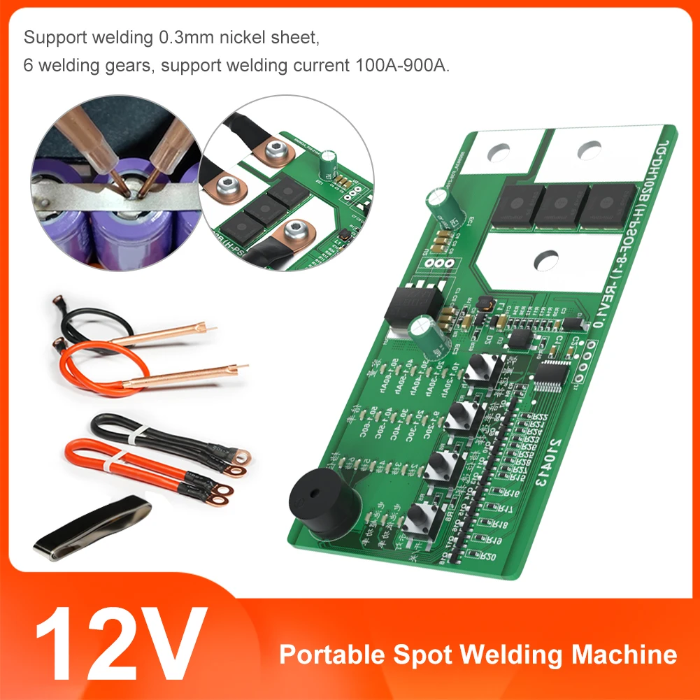 Portable Spot Welding Machine Circuit Board For Lithium Battery DIY Mini Battery Spot Welding Machine Accessory Spot Welder