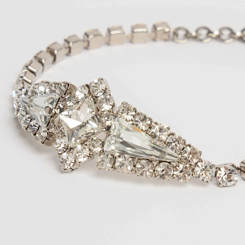 Модное геометрическое ожерелье-чокер свадебные аксессуары для женщин