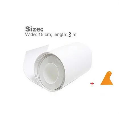 

Автомобильная полиуретановая прозрачная защита от царапин, защитная пленка для края двери, виниловый лист, прозрачная пленка против царапин, 15 см