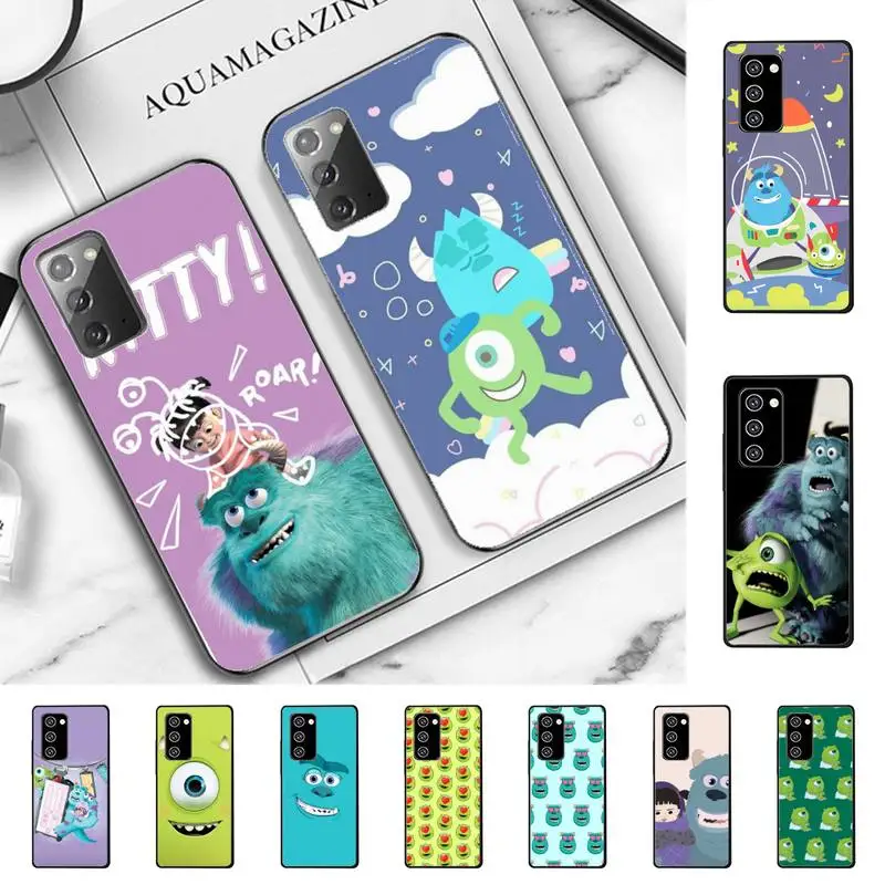 

Disney Monsters inc Phone Case for Samsung Note 5 7 8 9 10 20 pro plus lite ultra A21 12 02