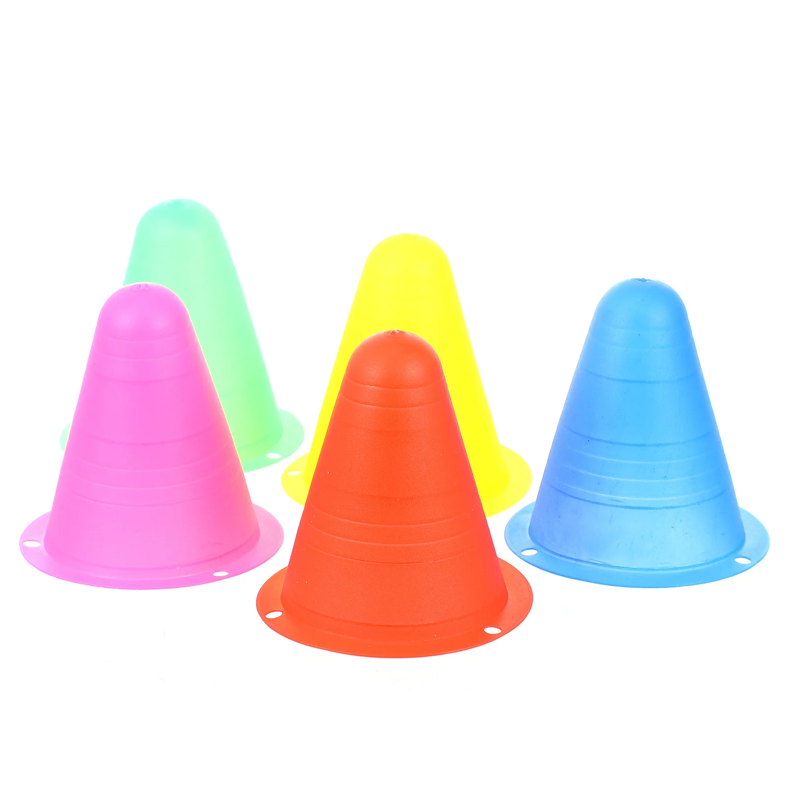 

25 Pcs Soccer Training Cones Mini Traffic Cones Footba Agility Cones Soccer Kids Roller Bollards Windproof Mini Training Cone